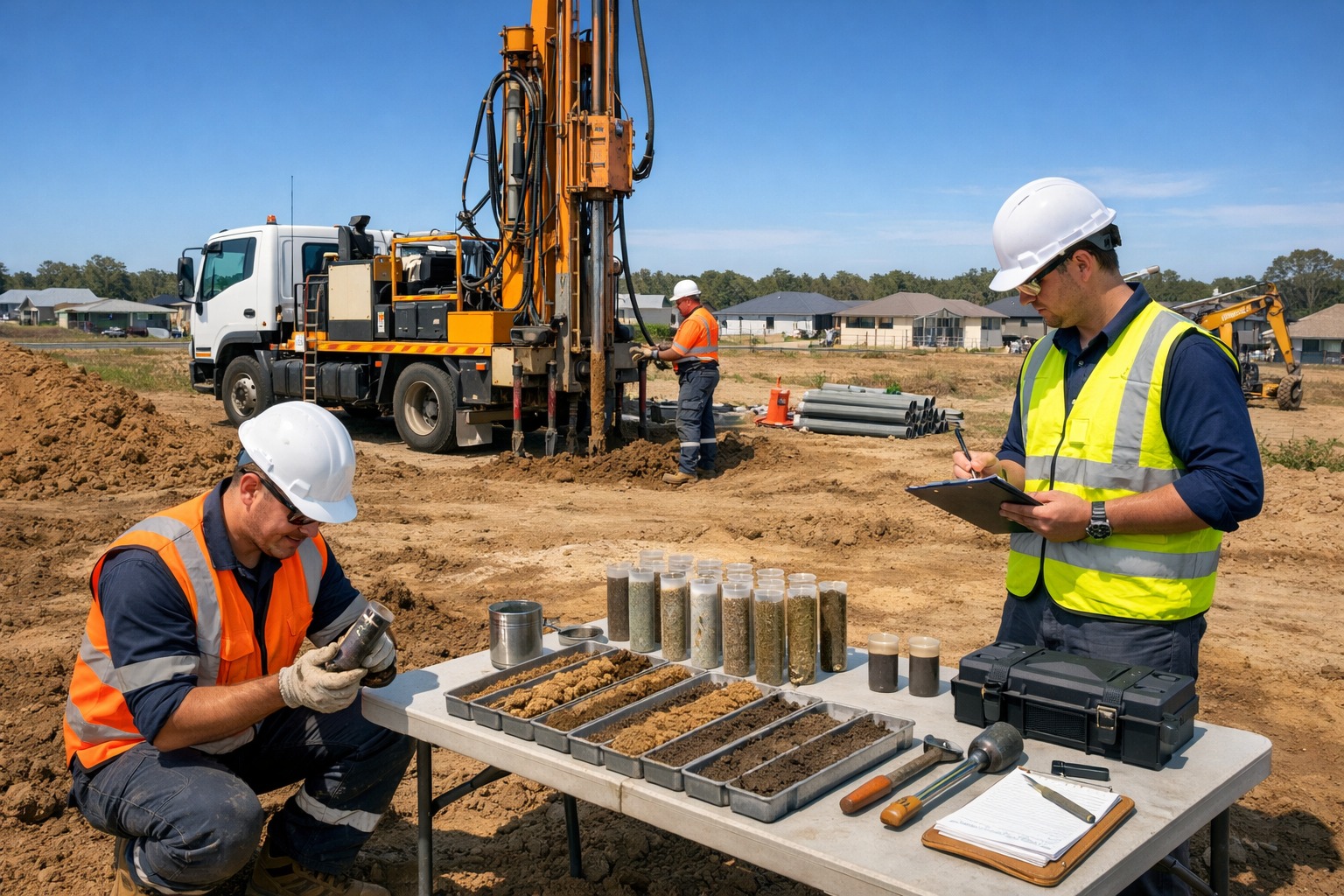 Soil Investigation (Field Test & lab Test)